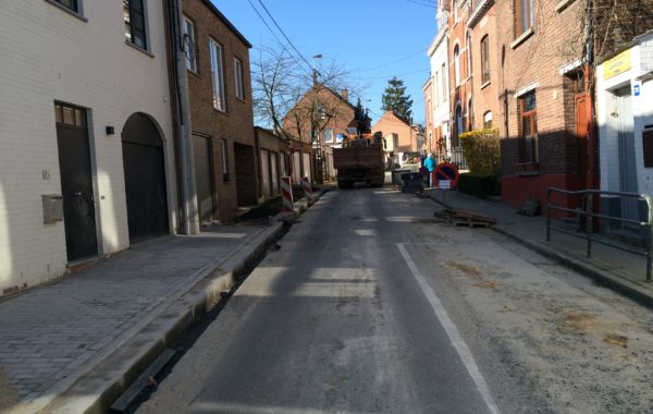 LA HULPE – Plan Trottoir – Réaménagement des trottoirs rue de l’Argentine